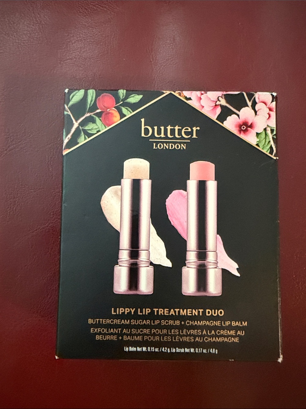 NEW BUTTER LONDON Lippy Lip Treatment Duo - Lip Scrub and Lip Balm